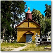 (33/33): erczyce - kaplica prawosawna na cmentarzu